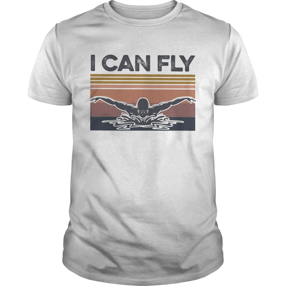 I Can Fly Swimming  Shirt